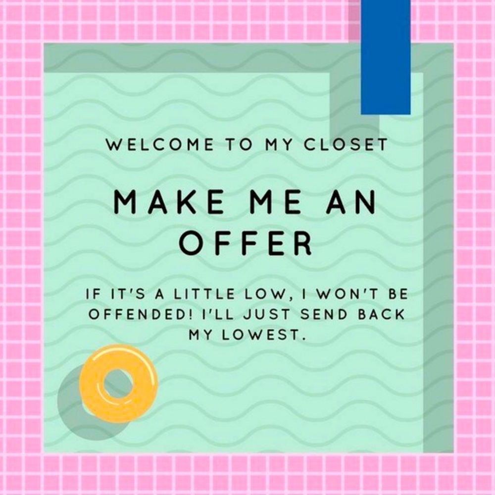 Reasonable Offers Accepted